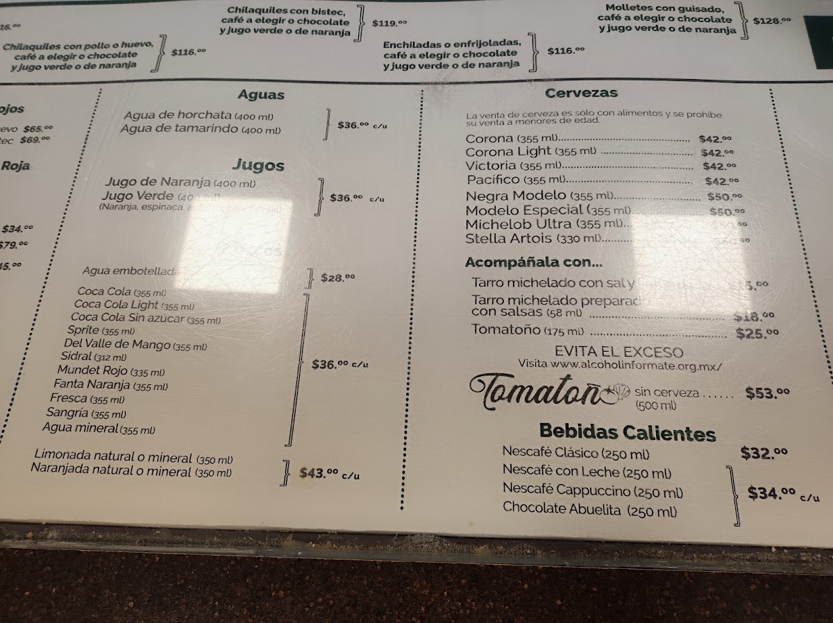 La Casa De Toño - San Marcos Menu - Image 1