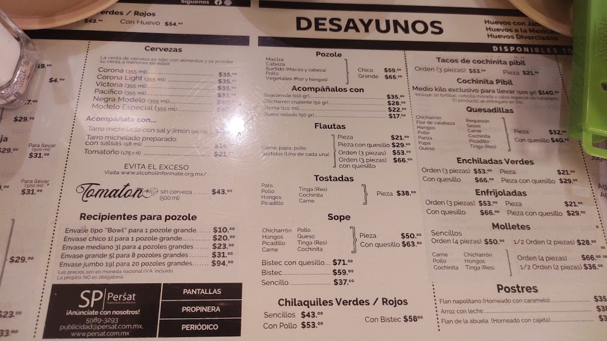 La Casa De Toño - San Marcos Menu - Image 3