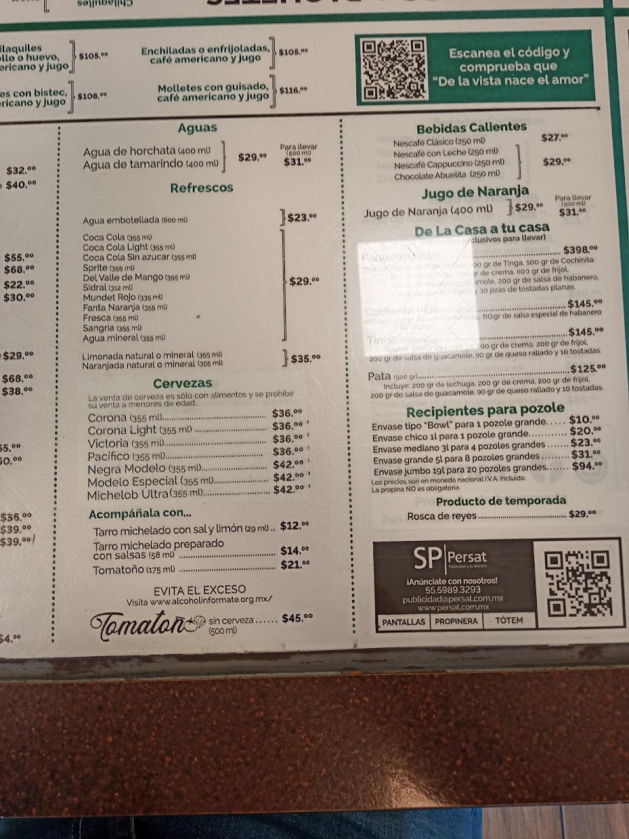La Casa De Toño - San Marcos Menu - Image 4