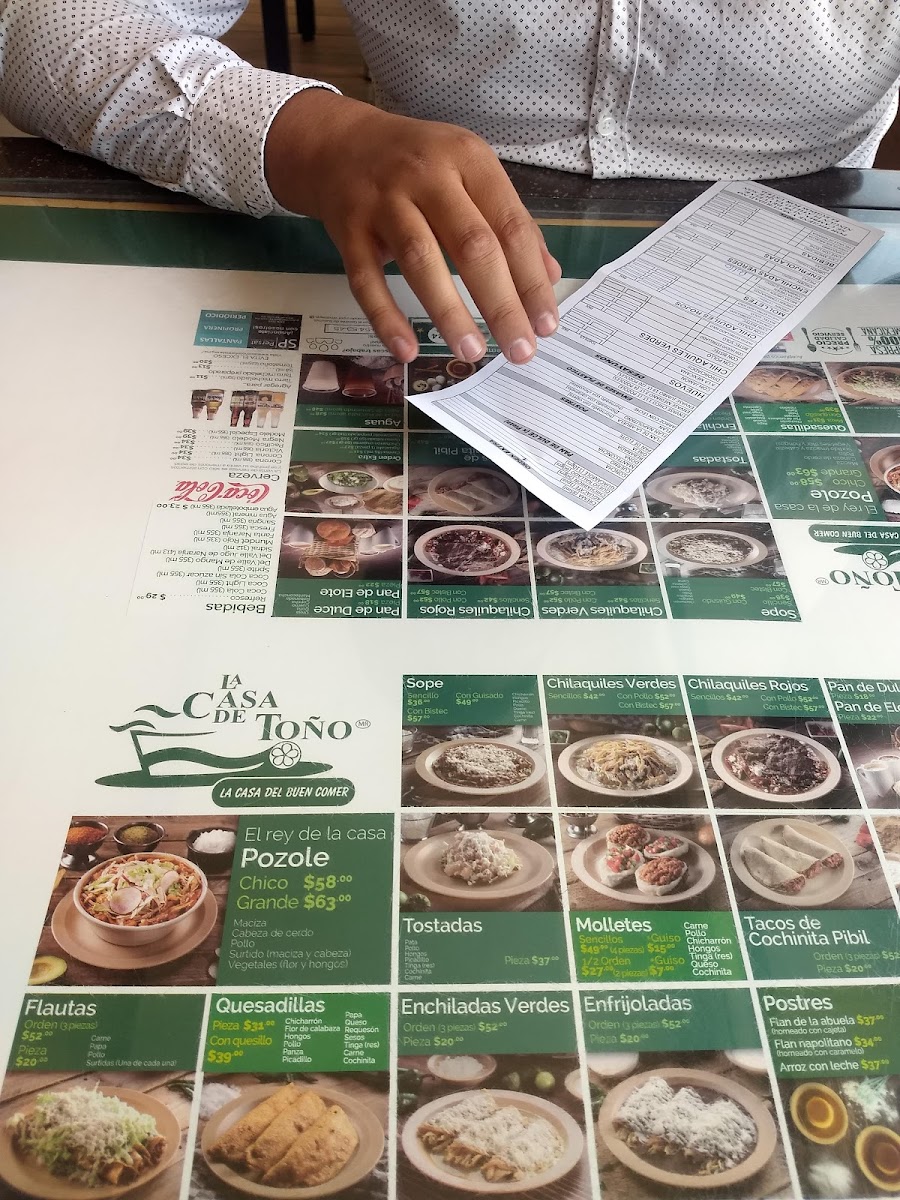 La Casa De Toño - San Marcos Menu - Image 5